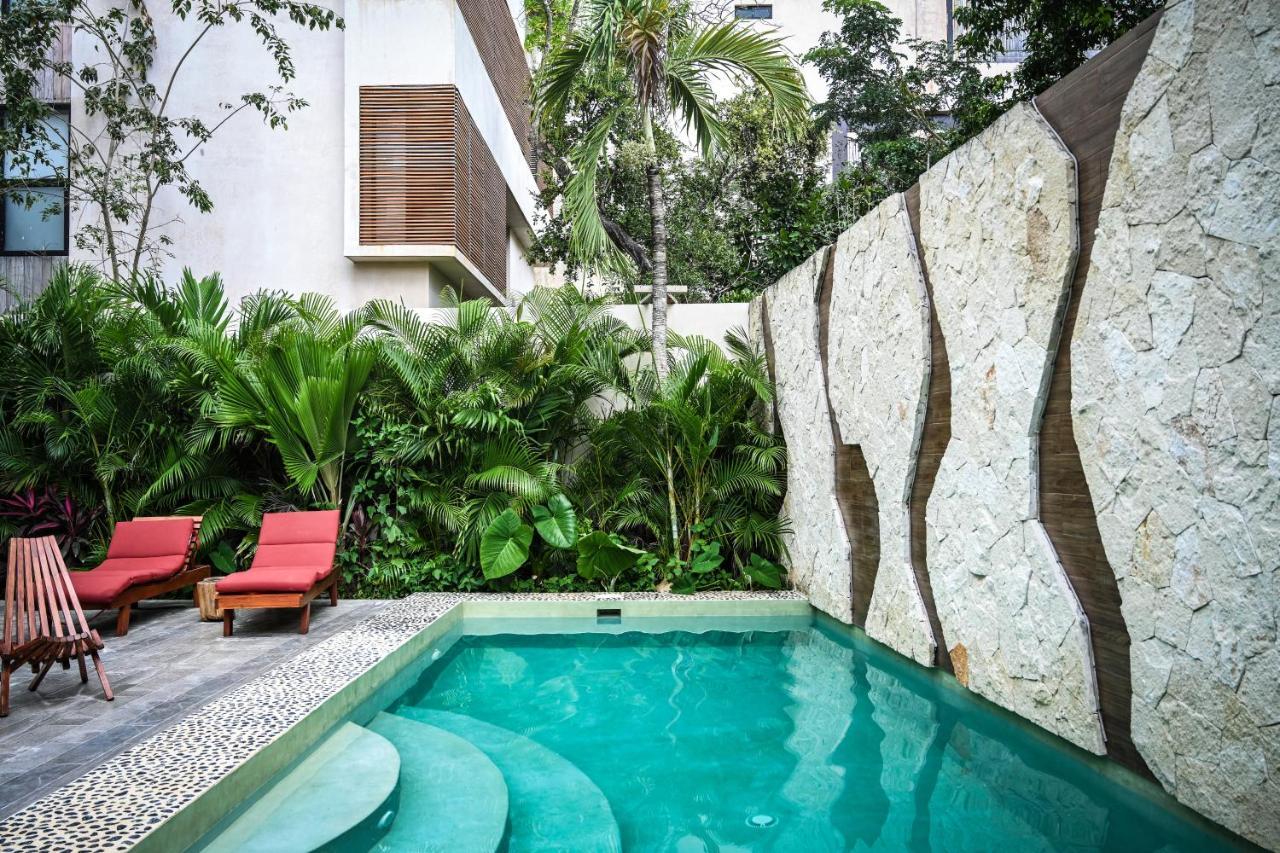 Luxury 2BR Condo w Private Jacuzzi, Fast Wifi, AC Tulum Esterno foto