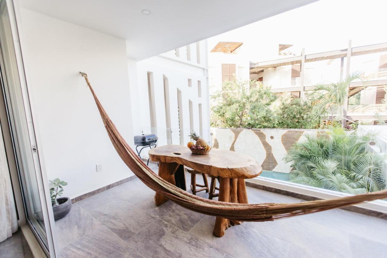 Luxury 2BR Condo w Private Jacuzzi, Fast Wifi, AC Tulum Esterno foto