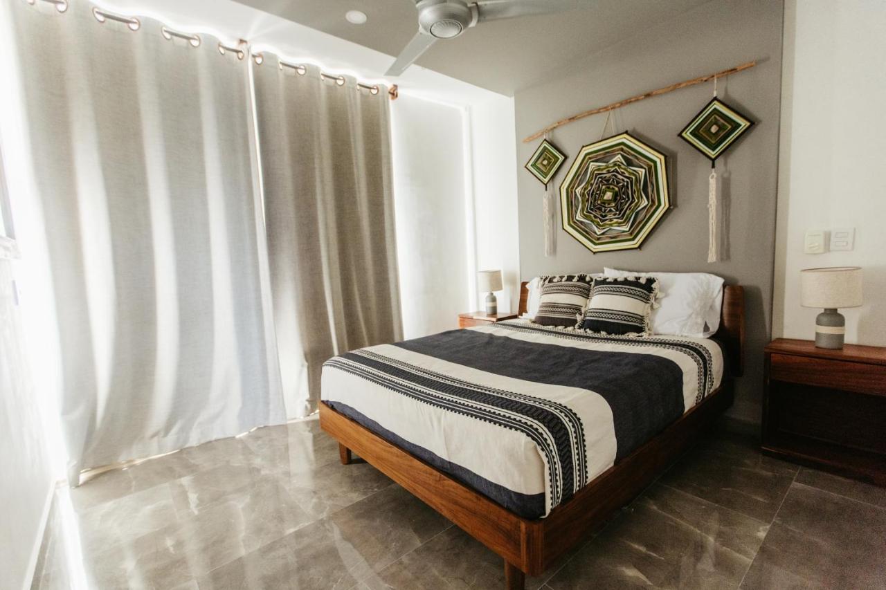 Luxury 2BR Condo w Private Jacuzzi, Fast Wifi, AC Tulum Esterno foto