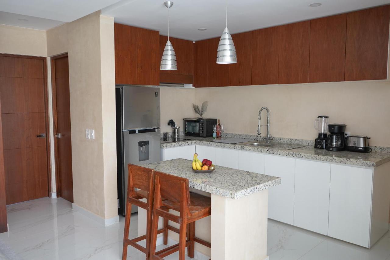 Luxury 2BR Condo w Private Jacuzzi, Fast Wifi, AC Tulum Esterno foto