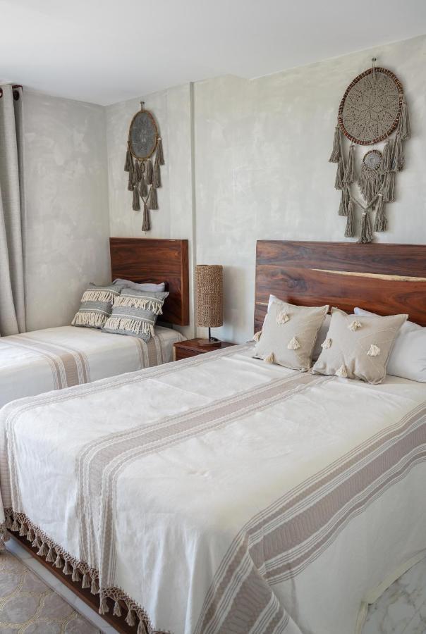 Luxury 2BR Condo w Private Jacuzzi, Fast Wifi, AC Tulum Esterno foto