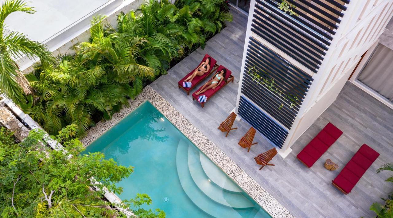 Luxury 2BR Condo w Private Jacuzzi, Fast Wifi, AC Tulum Esterno foto